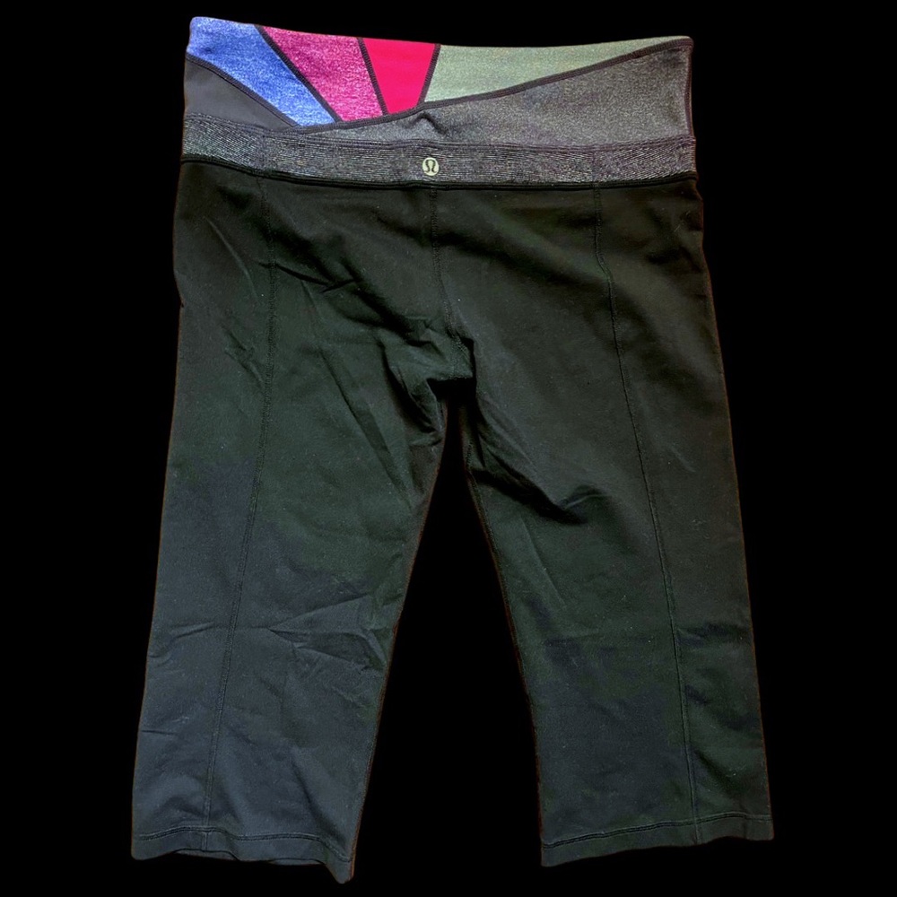 Lululemon Reversible Crop Leggings Black